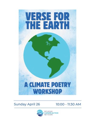 Verse for the Earth: A Climate Poetry Workshop